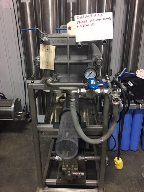 Used self-cleaning filter press